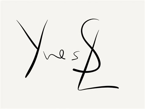 yves saint laurent signature